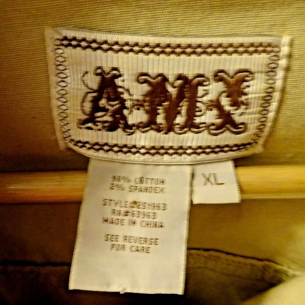 Pre-Loved AMI XL Tan‎ Cotton Spandex Long Sleeve Light Jacket - Picture 3 of 5